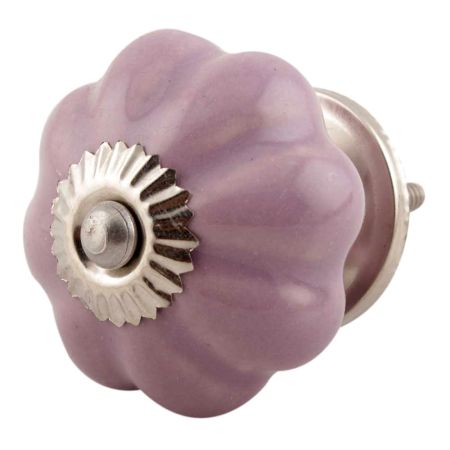 Lavender Ceramic Melon Dresser Knob online